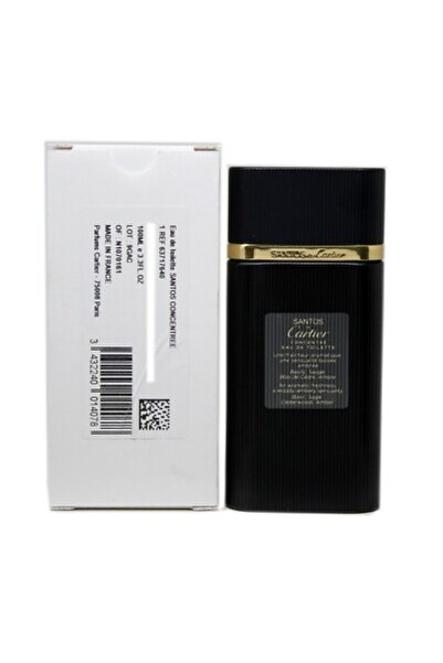 Cartier Santos Concentree Eau de Toilette Spray 100 ML/3.3 FL.OZ.