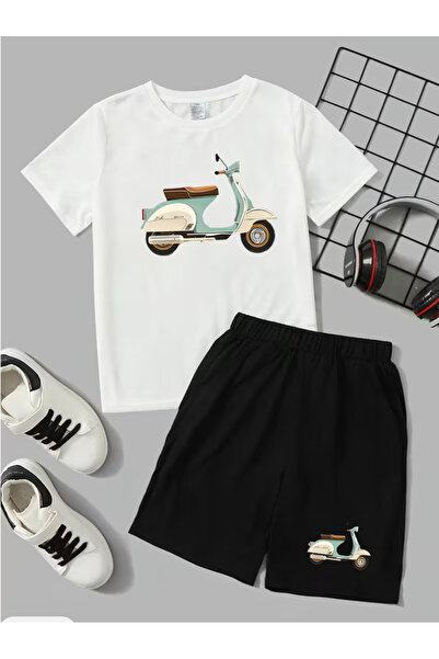 Cevval Children's T-Shirt and Pocket Shorts Set