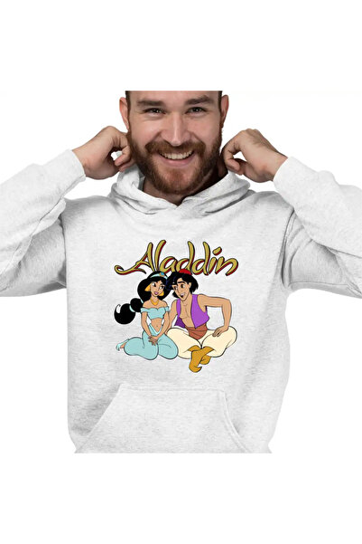 OEM Men's Hoodie Aladdin Jasmine Enchanted Carpet Princess