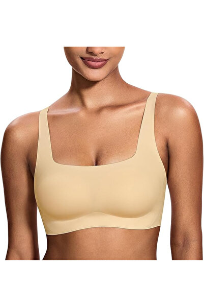 OEM Seamless Push-Up Bra, Padded, Cream XL