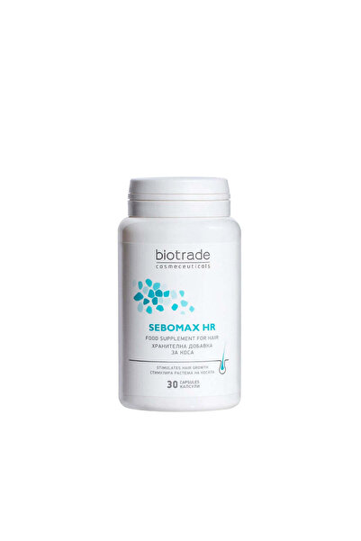 BIOTRADE Sebomax HR supplement against hair loss, 30 capsules,