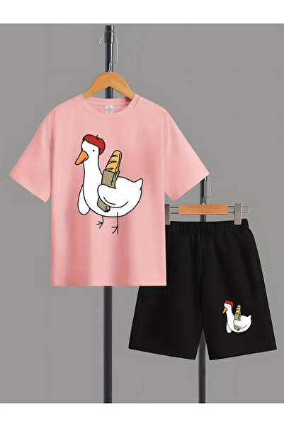 Cevval Children's T-Shirt and Pocket Shorts Set