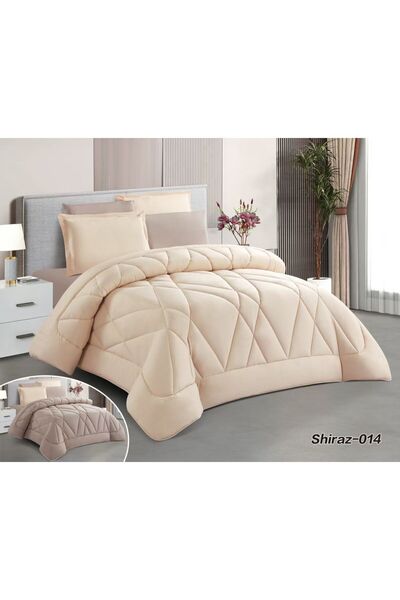 Afkar Albayet Plain microfiber double bed sheet set 230*250 - Double bed comf...