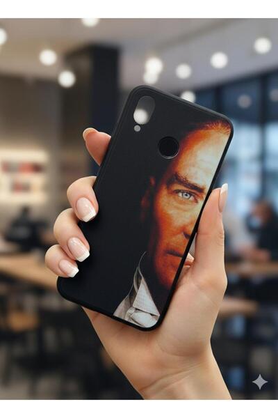 TECNOTREND Huawei P20 Lite Uyumlu Kılıf Atatürk Baskılı Silikon Kapak