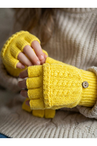 PIECE SIGNATURE Luxury Covered Cut-Finger Gloves for Teenagers (Ages 7-10)