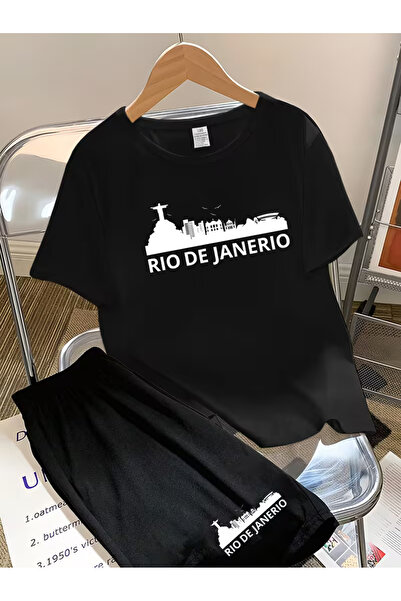 Cevval Σετ παιδικό μπλουζάκι και σορτς τσέπης