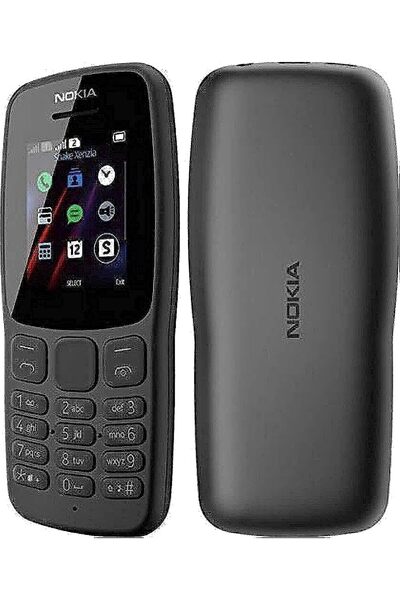 Generic نوكيا 106 ثنائي الشريحة، أسود