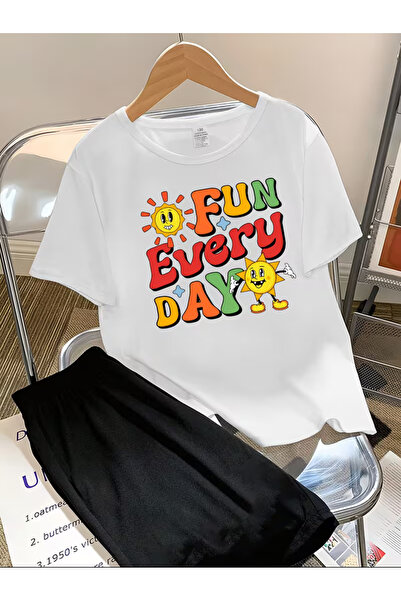 Cevval Dječja majica i set kratkih hlača sa džepovima