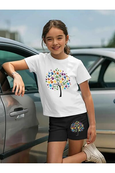 Cevval Σετ παιδικό μπλουζάκι και σορτς τσέπης