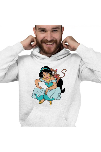 OEM Men's Hoodie Aladdin Jasmine Abu Monkey Aladdin