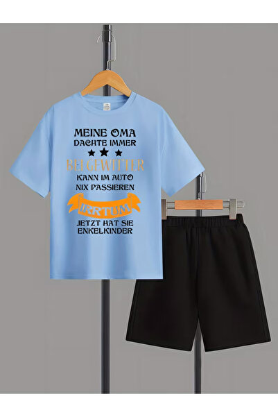 Cevval Children's T-Shirt and Pocket Shorts Set