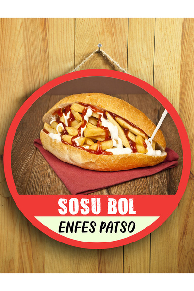 Mayeka Cafeler Restoranlar Patsocular İçin Patso Duvar Kapı Tablo Ahşap Askıl...