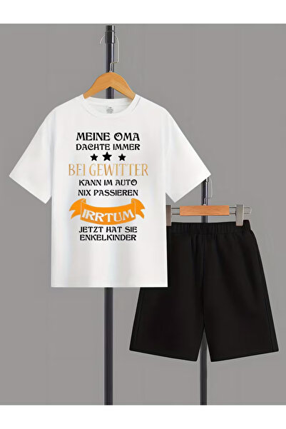 Cevval Children's T-Shirt and Pocket Shorts Set