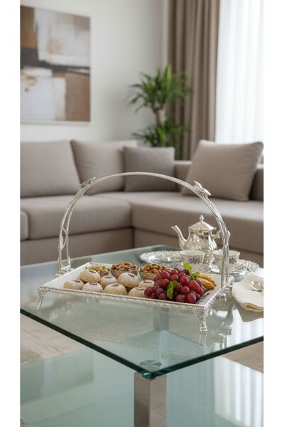 Generic A versatile serving dish for desserts and pastries