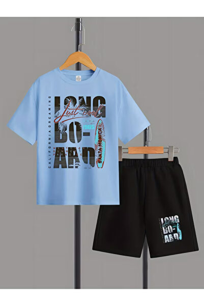 Cevval Set tricou și pantaloni scurți pentru copii (2 piese)