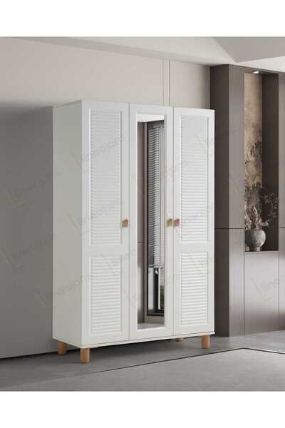 ifa consept 3 kapılı geniş dolap g/120 y/200 d/52 cm