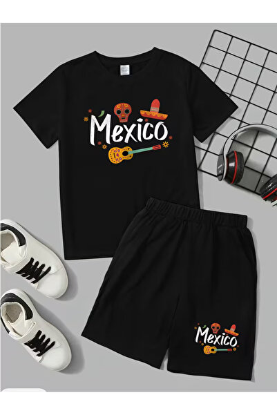 Cevval Dječja majica i set kratkih hlača sa džepovima