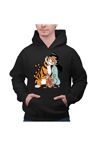 OEM Men's Hoodie Aladdin Jasmine Abu Rajah Imperial Tiger