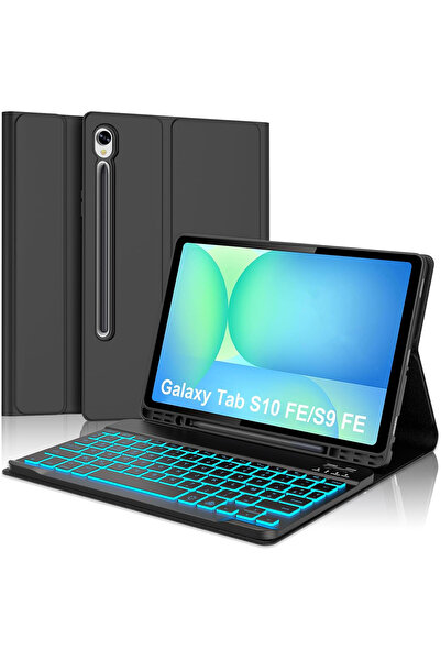 OEM Bluetooth keyboard case, backlit compatible with Samsung Galaxy Tab S10 P...