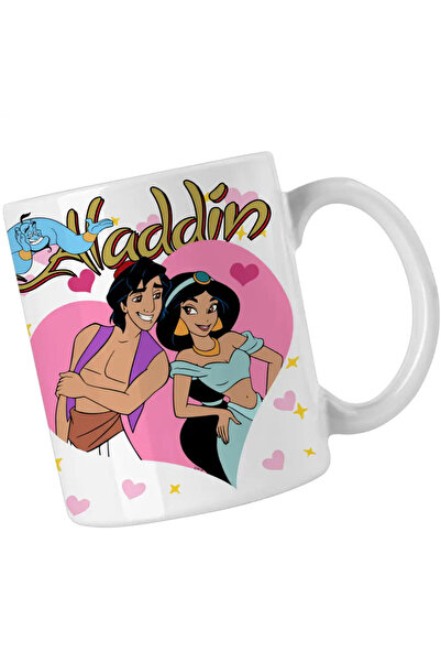 OEM Aladdin Jasmine Valentines Day Love Couple Mug