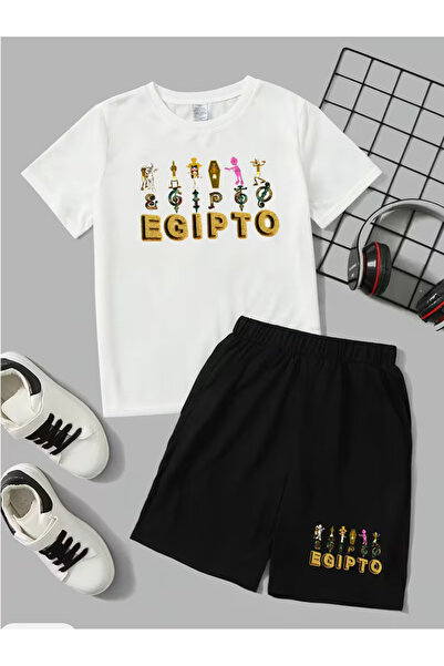 Cevval Dječja majica i set kratkih hlača sa džepovima