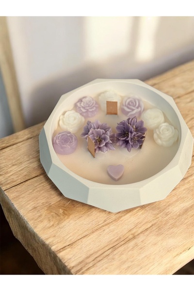 SCA CANDLE Lila Candle Kase