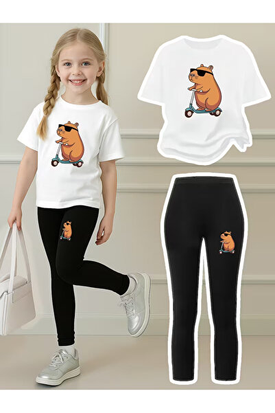 Cevval Children's Tights and Tshirt Set