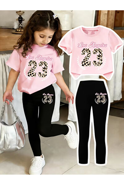 Cevval Children's Tights and Tshirt Set