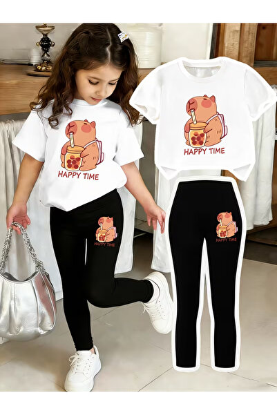 Cevval Children's Tights and Tshirt Set