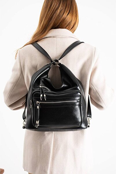 Berlin bags Lisbon Multi-Compartment Women's Bag with Both Handle and Backpac...