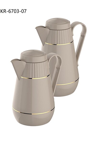 Kroos Tea and Coffee Thermos Set 1 Liter and 0.7 Liter