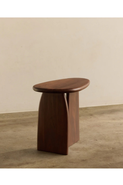 MERDEKORE SEHPA KÜÇÜK EL YAPIMI DOĞAL AHŞAP DAYANIKLI UYUMLU MODERN