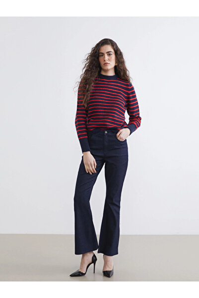 LC Waikiki Lcw Jeans Indigo Flare Women's Jean Pants