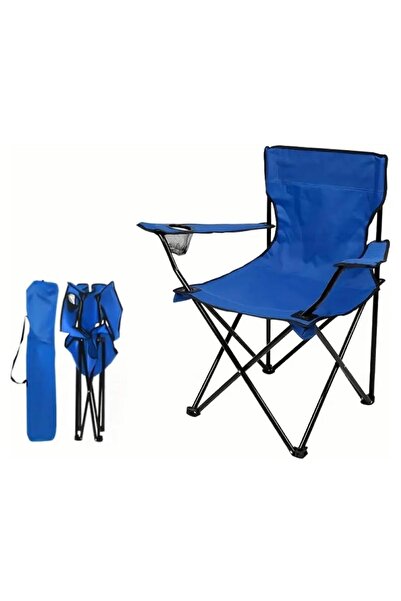 Generic BLUE Portable Camping Chairs Enjoy The Outdoors with a Versatile Fold...
