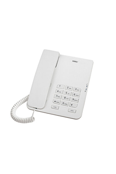 KAREL TM140 BEYAZ ANALOG TELEFON CID