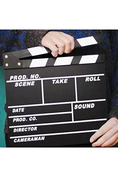 Genel Markalar Büyük Boy Sinema Klaketi Clapperboard
