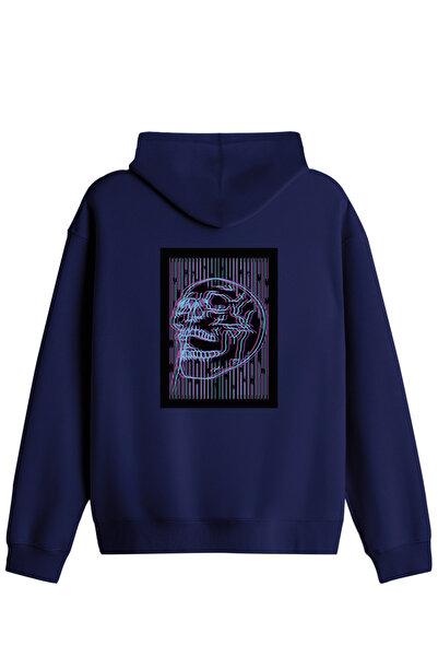 BetterThanCo Φούτερ με κουκούλα με στάμπα νέον