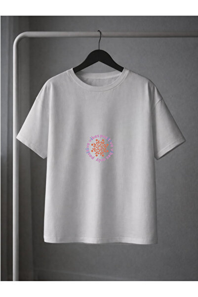 Risely Co Positive Vibes Women's Oversize T-Shirt