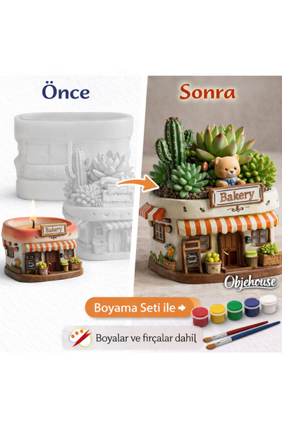WeSank Boyanabilir Alç? Saks? | Boya ve F?rça Dahil |