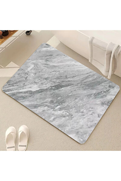Jaskus Carrara Marble Bath Mat - 50x80