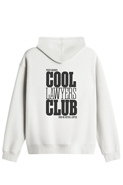 BetterThanCo Cool Lawyers Club Printed Unisex Hooded Collar Hoodie
