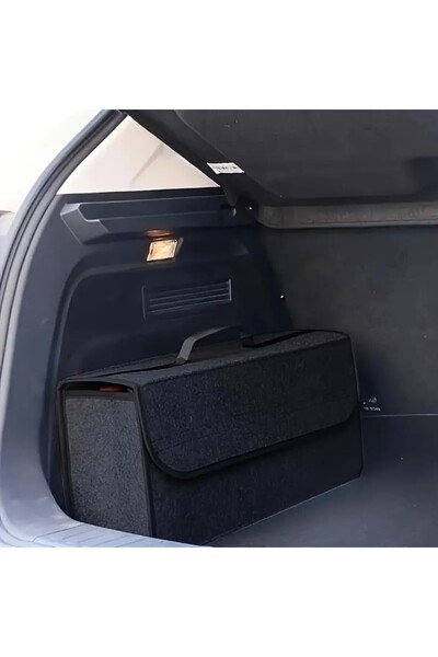 baffhome Araba Oto Bagaj Çantası Siyah Bagaj Düzenleyici Araç İçi Oto Aksesua...
