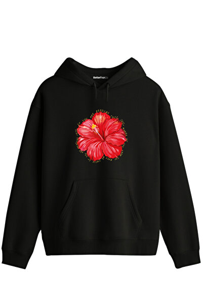 BetterThanCo Φούτερ με κουκούλα Garden Whisper με στάμπα, unisex