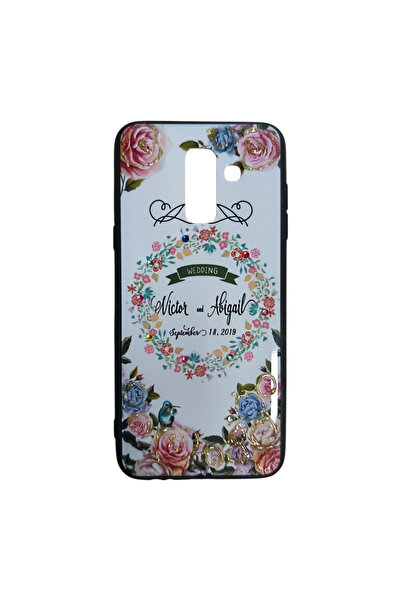 OEM Carcasă compatibilă cu Samsung Galaxy A6+ - 2018, carcasă TPU, contur aur...