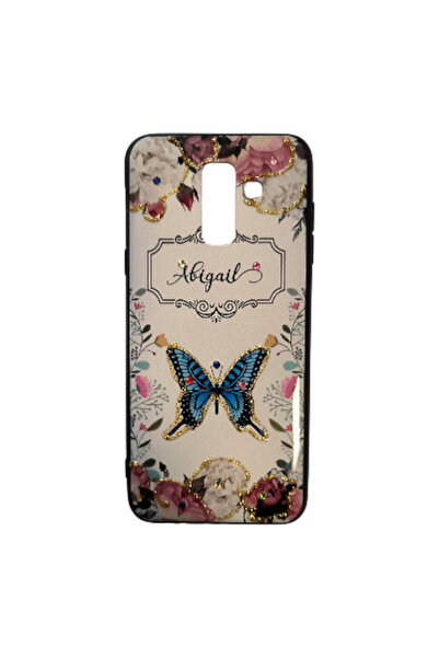 OEM Carcasă compatibilă cu Samsung Galaxy A6+ - 2018, carcasă TPU, contur aur...