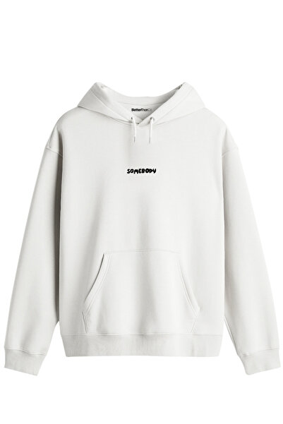 BetterThanCo Φούτερ με στάμπα Unisex με κουκούλα