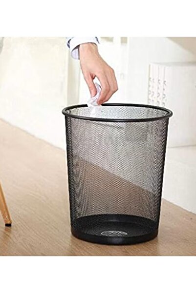 HOME AURAA Metal Trash Bin - 8.5 Ltr