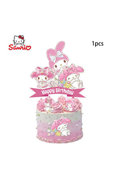 Miniso 1pcs Melody Cake Topper、Cupcake Toppers for Kids Happy Birthday Cake D...