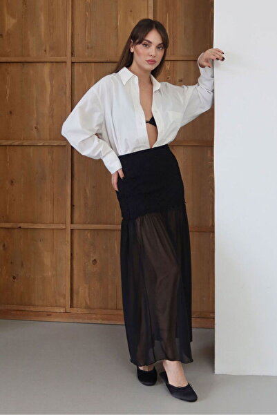 Lady Pixie Skirt with tulle detail