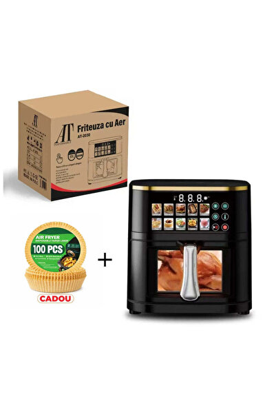 AT Performance Air Fryer AT-2030, 10 L, 2800 W, Digital Panel, Black